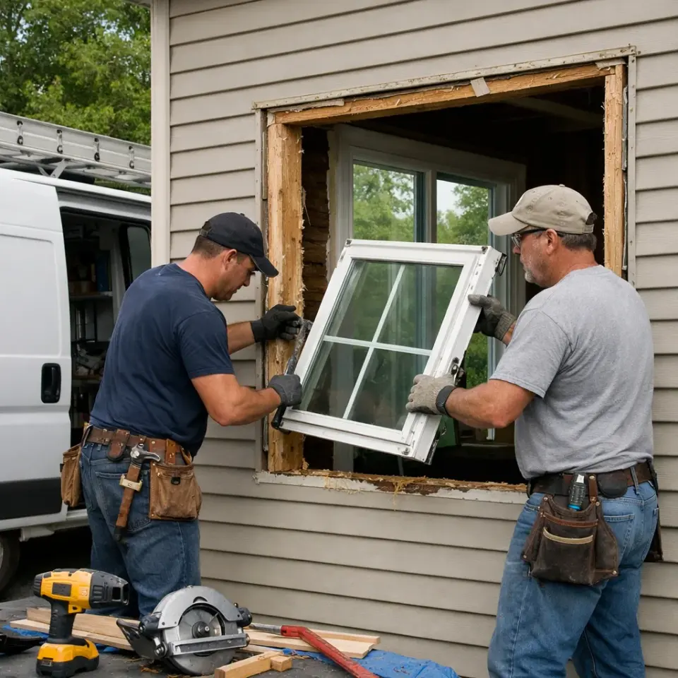 window installation in Louisa, VA
